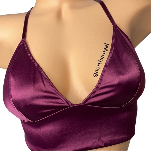 Victoria’s Secret Satin Purple Bralette - Picture 4 of 17